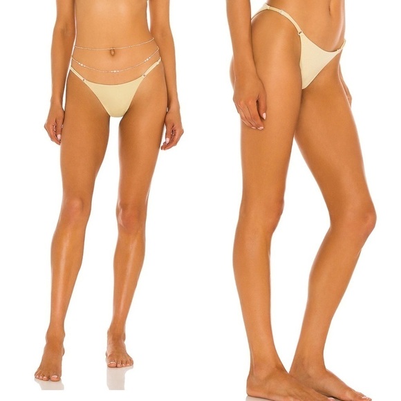 NWT ONIA Hannah Bikini Bottom Adjustable Straps - Picture 1 of 7